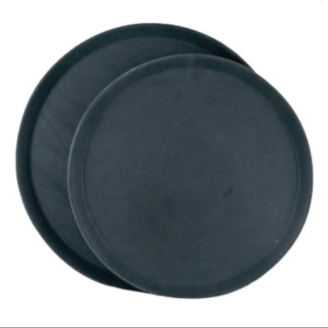 Bon Appétit Non-Slip PP Round Serving Tray – Durable Grip Design Non slip tray Serving Trays