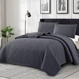 High Quality Ultrasonic Bedspread Set with 2 Pillow Cases Size 6x7
