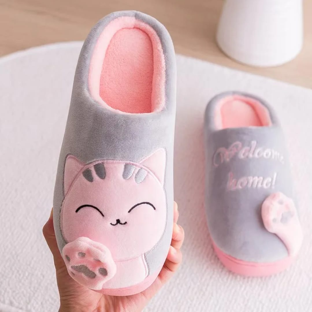 Kids Warm Indoor Shoes Comfortable and Cozy Sizes 30-35