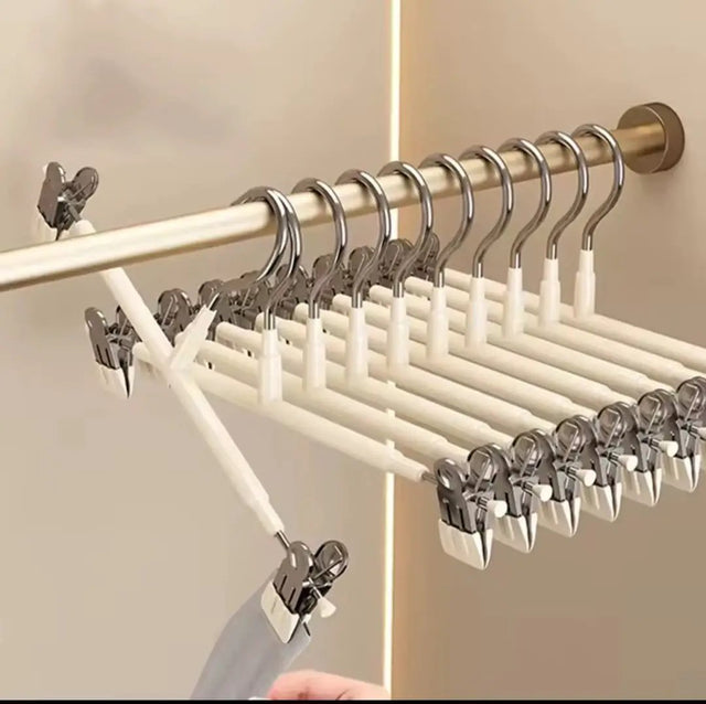 5pc Antislip Clip Skirt & Shorts Hangers Hangers Hangers