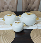 Modern European Style Luxurious Insulated Hotpots Set
