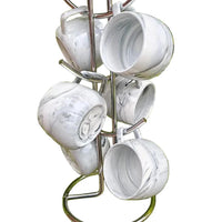 Ceramic Pot Mug Set of 6 – Modern Design Drinkware Pot mug Mugs