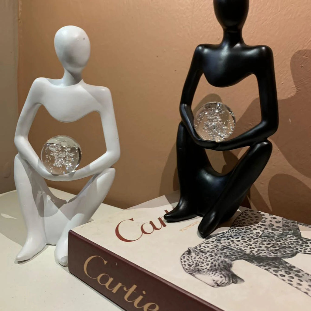 Unbreakable Big Size Home Decoration Statue – Yoga Character Backend