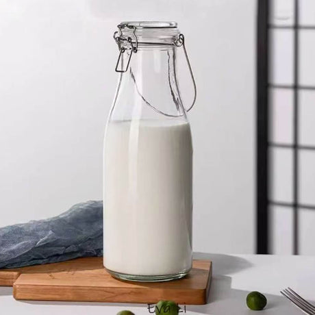 1.5L Food Grade Sealed Glass Bottle Water Bottles