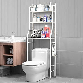 3-Tier Over Toilet Storage Rack Stylish Bathroom Organizer Shelf Bathroom Accessories