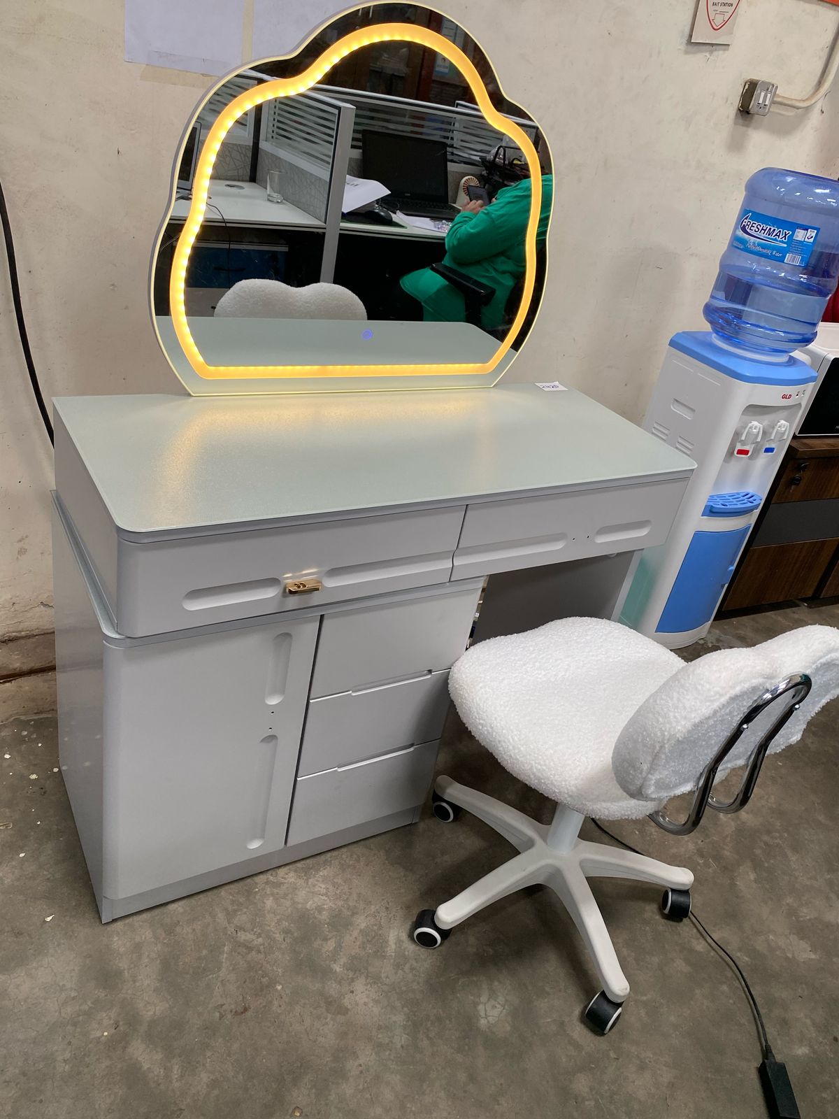 Dressing Table and Chair Combo Set