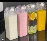 Acrylic Fresh Milk Bottle 1000ml Printed Multipurpose Storage Container