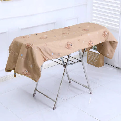 Cloth Drying Rack Foldable Anti-Rust Steel with Strong Capped Stands