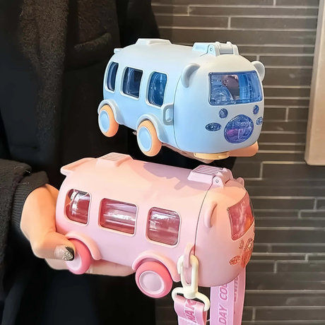 Furaha finds kids water bottles.