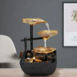 Golden Lotus Tabletop Fountain Tabletop fountain Fountains