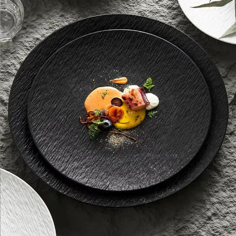 Rock Texture Ceramic Plate Dinner Plates Plates