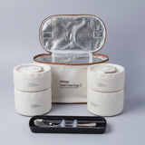 5 In 1 Insulated Lunch Set Combo With Cutlery Set Lunch Box Sets