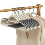 Non-Slip Plastic Clothes Hangers (10 pcs) Hangers Hangers