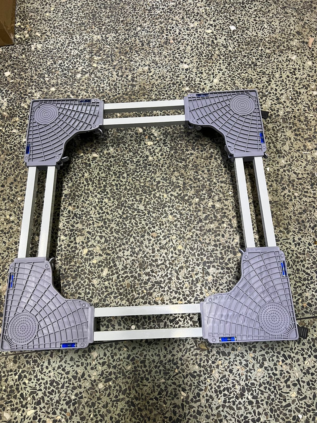 Heavy Duty Adjustable Stand for Washing Machine, Fridge, and Cooker with Wheels and 8 Support Legs