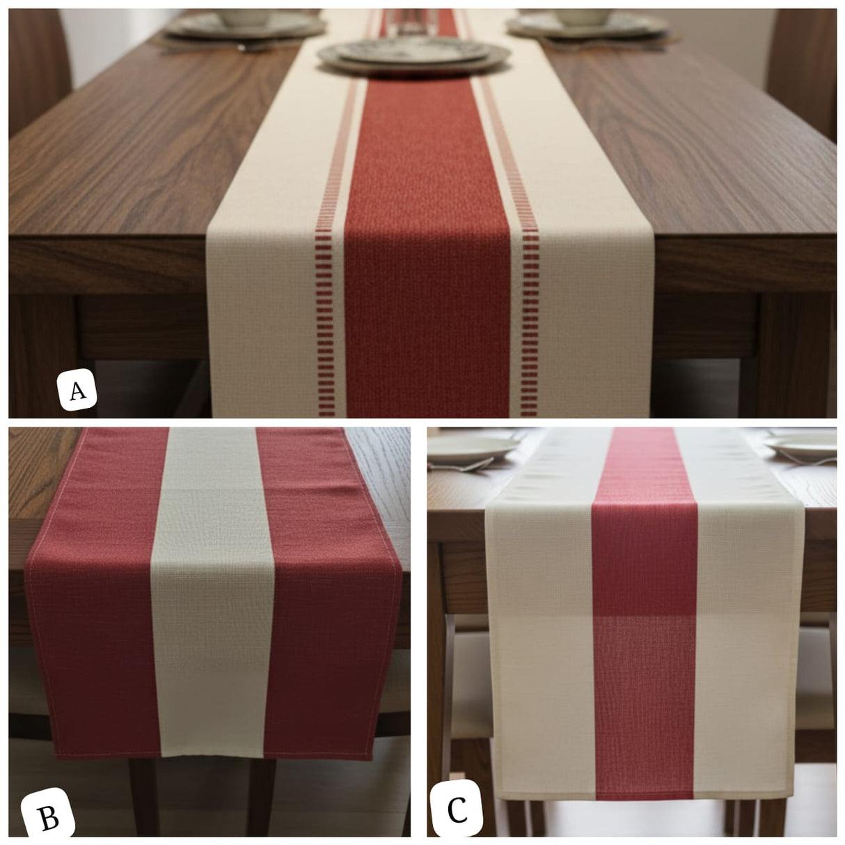 Extra Long Everyday/Christmas Table Runner – 33×275cm