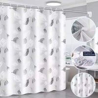 Waterproof PEVA Shower Curtain With Hooks Bathroom Accessories Shower Curtains