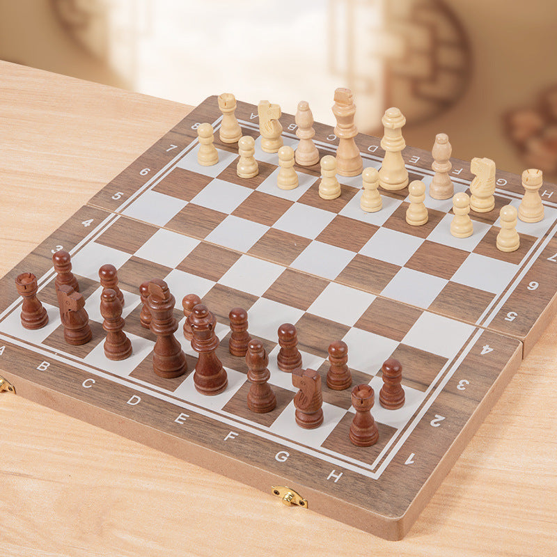 High Quality Foldable Wooden Chess Board with Internal Storage- Furaha Finds Kenya