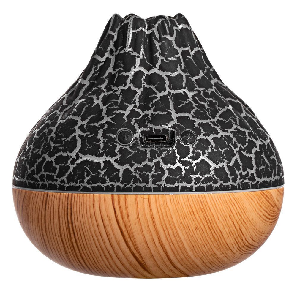 Volcano Aromatherapy Diffuser Humidifier 300ml with Remote Control & Color Gradient Ambient Light- Furaha Finds Kenya