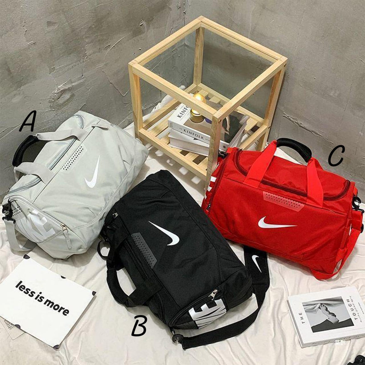 Nike Sports and Travel Bag with Shoe Compartment – Large Capacity Oxford Duffel