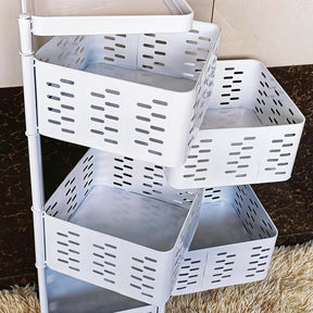 Rotating Metallic 5-Tier Kitchen Organizer Kitchen organizer