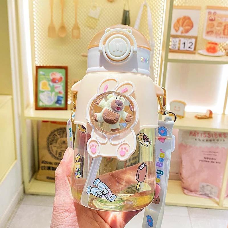 Kids Sippy Cup with Straw Pop Design 900ml Kids bottle Uncategorized