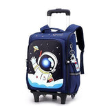 Rolling Trolley School Bag - Wheeled Backpack