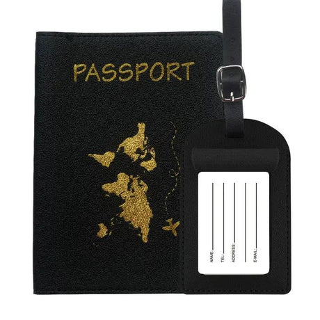 Passport Holder With Luggage Tag Passport holder Luggage Tags