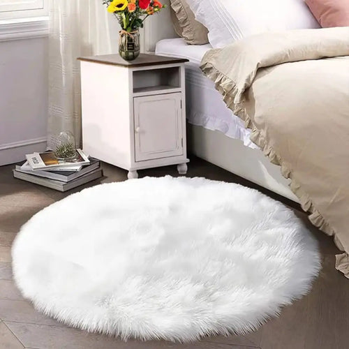 Fluffy Shaggy Bedside Carpet