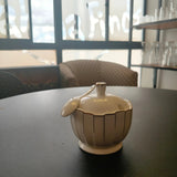 Ceramic Sugar Bowl with Lid and Spoon Elegant Kitchen Storage Sugar Bowls
