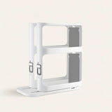 Pull Out Rotating Spice Rack White Space Saving Kitchen Organizer Spice Organizers