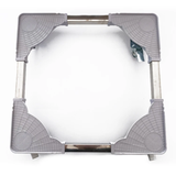 Heavy Duty Adjustable Stand for Washing Machine, Fridge, and Cooker with Wheels and 8 Support Legs