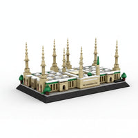 Prophet's Mosque Lego Set Interlocking Blocks