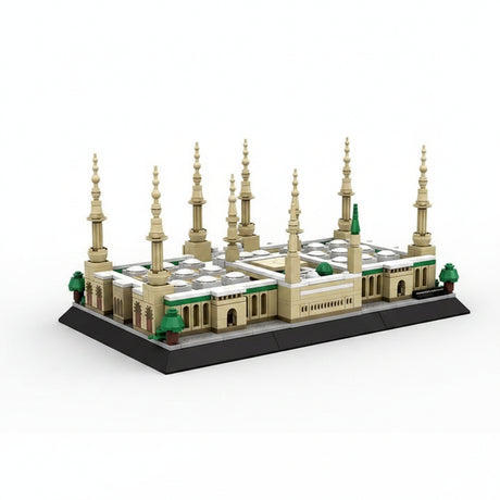 Prophet's Mosque Lego Set Interlocking Blocks