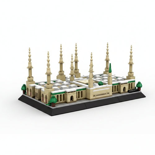 Prophet's Mosque Lego Set Interlocking Blocks