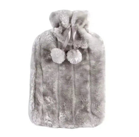 Hot Water Bottle With Lid Plush Bag 2L Personal Care Appliances Health & Beauty