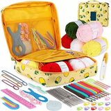 59Pcs Crochet Hook Set with Storage Bag Crochet set Crochet Hooks