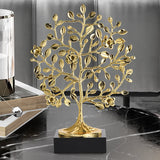 Gold Fortune Tree Decor Decor Sculptures & Statues