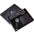 Executive Jesou Gentlemen’s Gift Set – Wallet, Belt, and Watch Outfit Sets