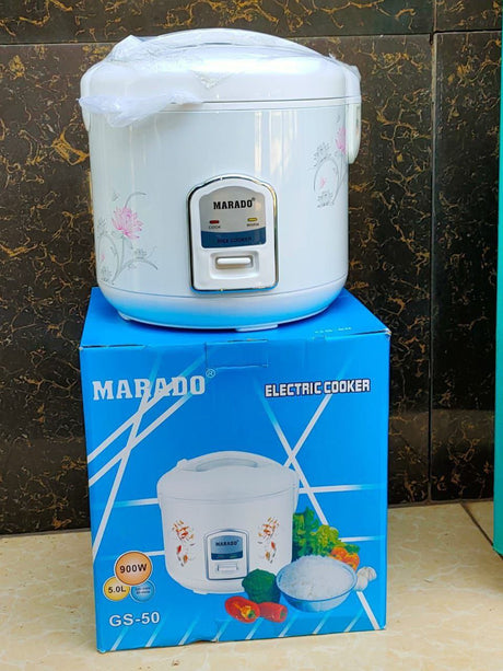 Marado Electric Rice Cooker 5L with Keep Warm Function – 900W- Furaha Finds Kenya