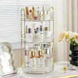Multi-Layer Rotating Acrylic Cosmetics Organiser Household Storage Caddies