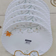Luminarc Ziva Peach Dinner Plates – 27cm Tempered Glass Set of 6 Dinner set Plates