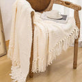 Throw Blanket with Tassels Throw blanket Throw Blankets