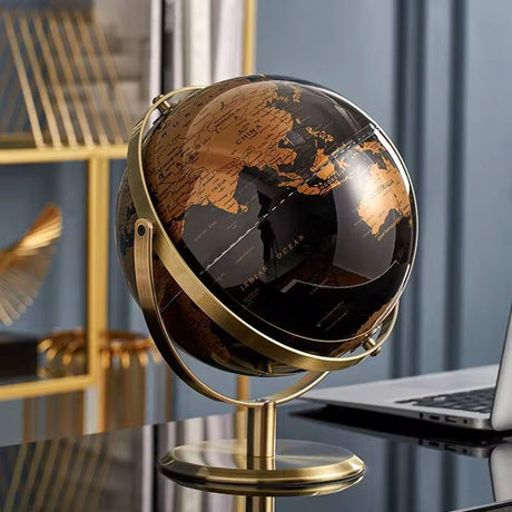 Furaha Finds Rotating Retro World Globe