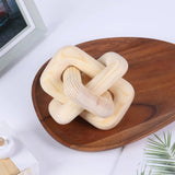 Wooden Knot Ornament Knot ornament Figurines