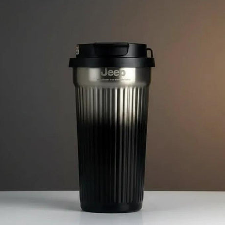 Jeep Thermos Cup Rugged Vacuum Insulated Outdoors Kitchen & Dining Thermoses
