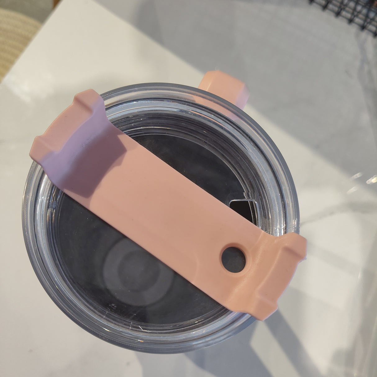 Portable Eco-Friendly Stanley Mug with Glitters - 1200ml Outdoor Thermo Cup