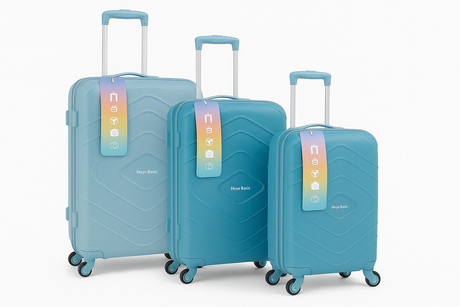 Furaha Finds 3 in 1 luxurious unbreakable PP suitcase set