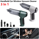2 in 1 Wireless Car Vacuum Cleaner High Suction & Portable Handheld Dust Remover