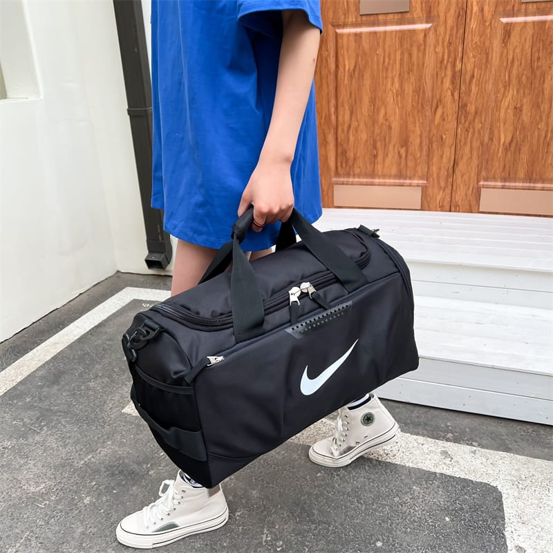 Nike Sports and Travel Bag with Shoe Compartment – Large Capacity Oxford Duffel
