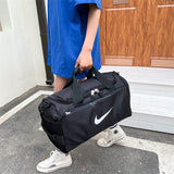 Nike Sports and Travel Bag with Shoe Compartment – Large Capacity Oxford Duffel